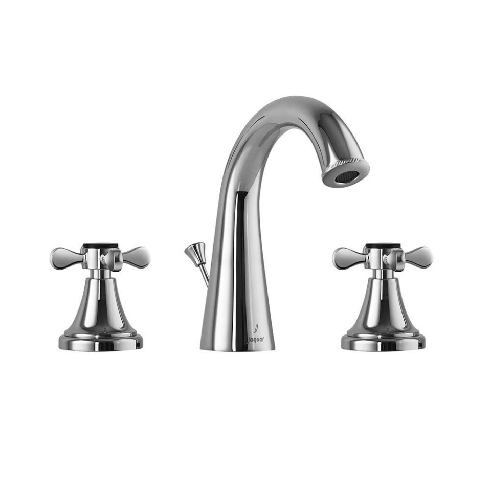Jaquar 3 hole Basin Mixer with Popup waste - Chrome