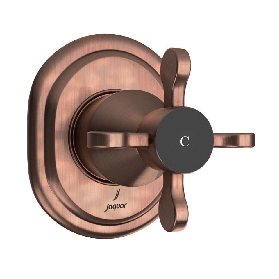 Jaquar In-wall Stop Valve 15/20 mm - Antique Copper