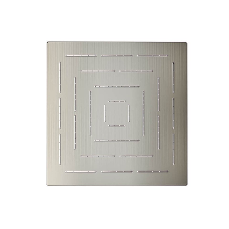 Square Shape Maze Overhead Shower - Stainless Steel
