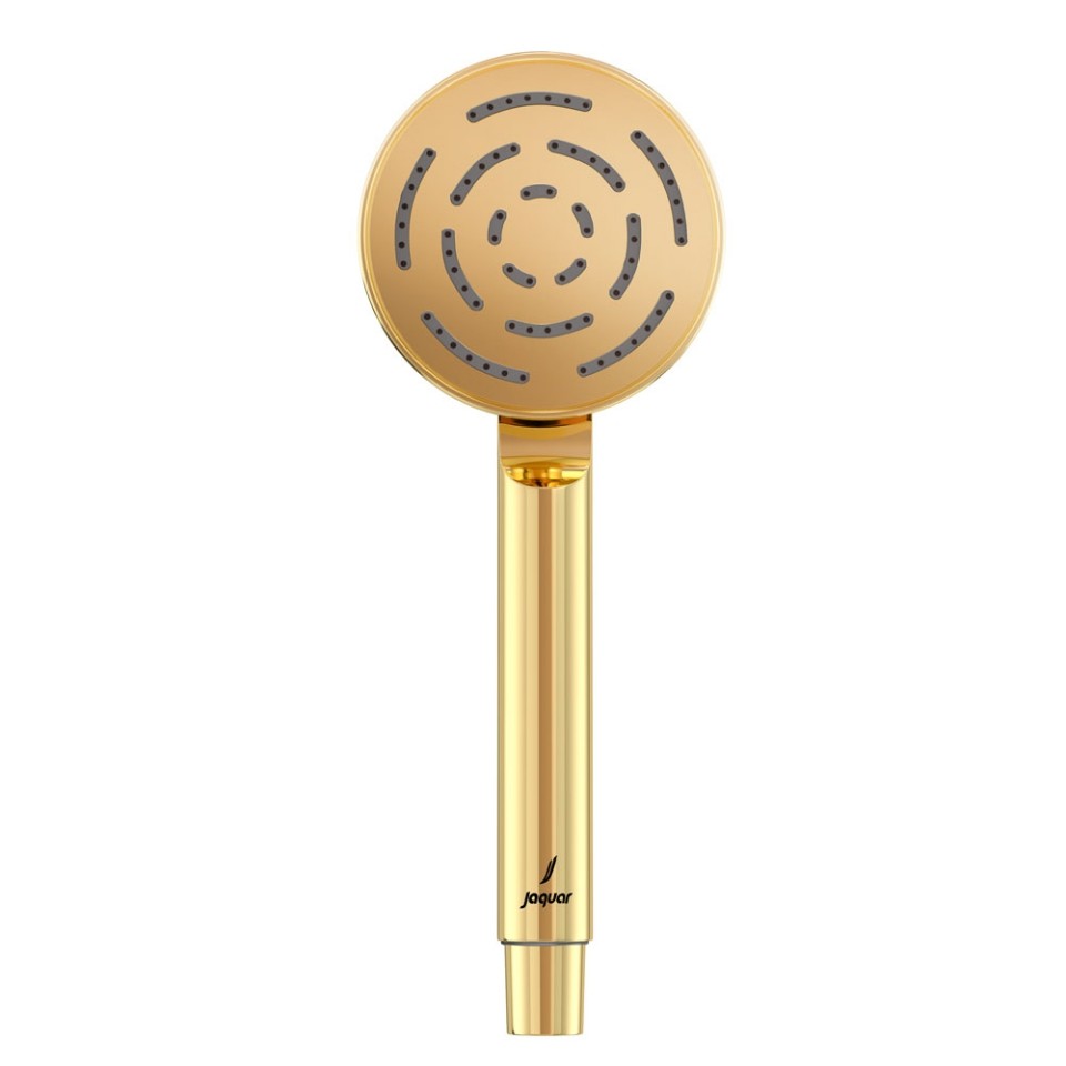 Jaquar Single Function Round Shape Maze Hand Shower - Gold Bright PVD
