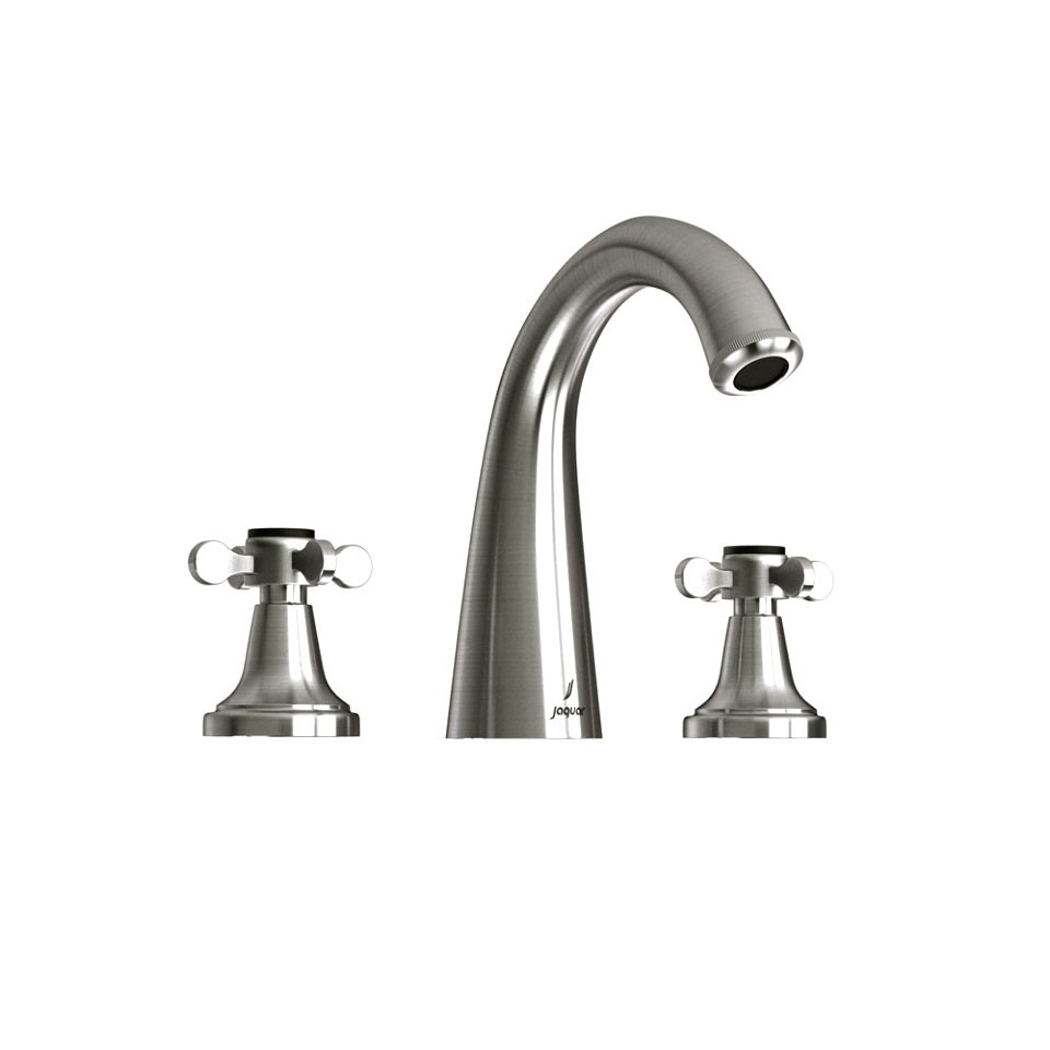Jaquar 3 hole Basin Mixer - Stainless Steel