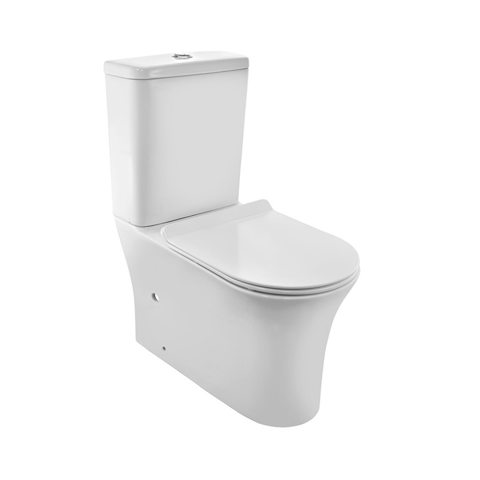 Jaquar Rimless Bowl With Cistern For Coupled WC
