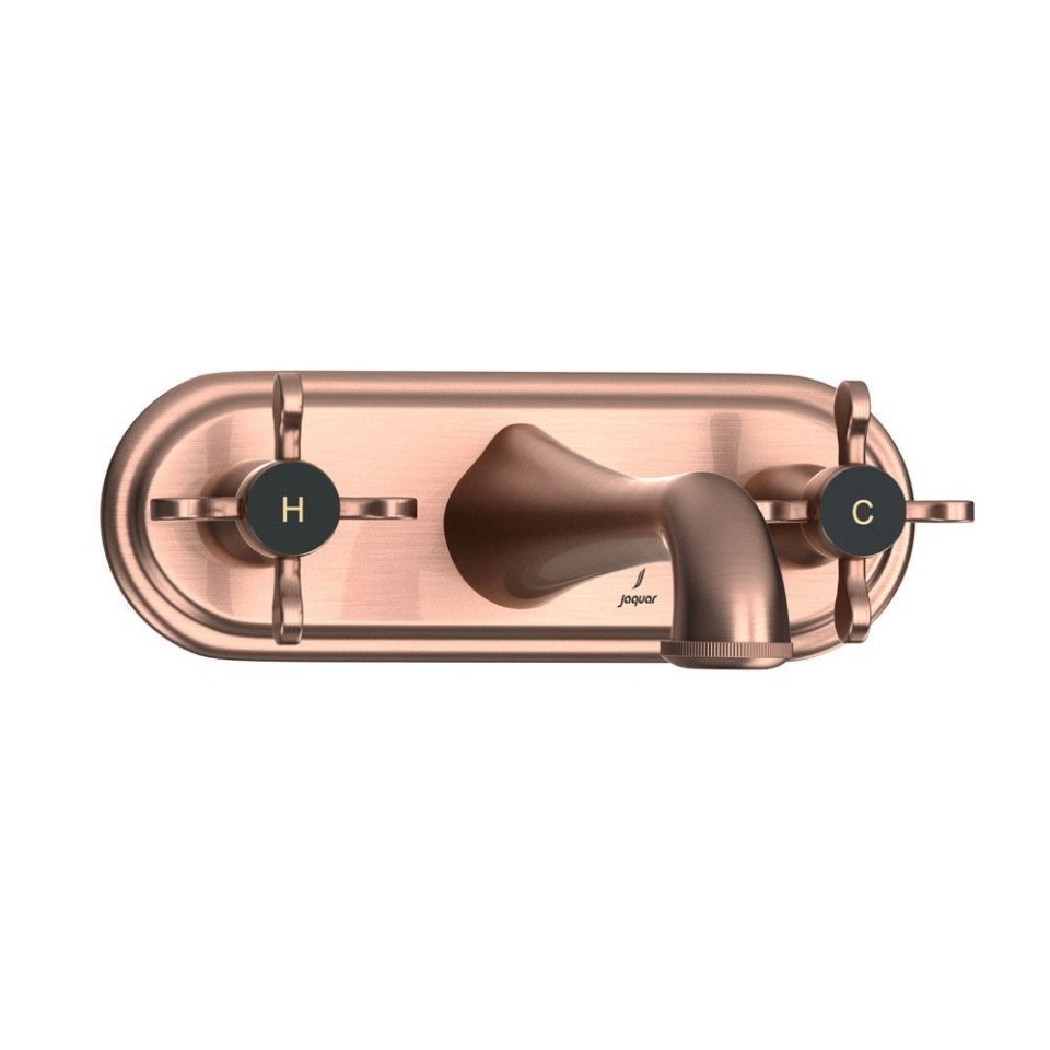 Jaquar Built-in Two In-wall Stop Valves - Antique Copper