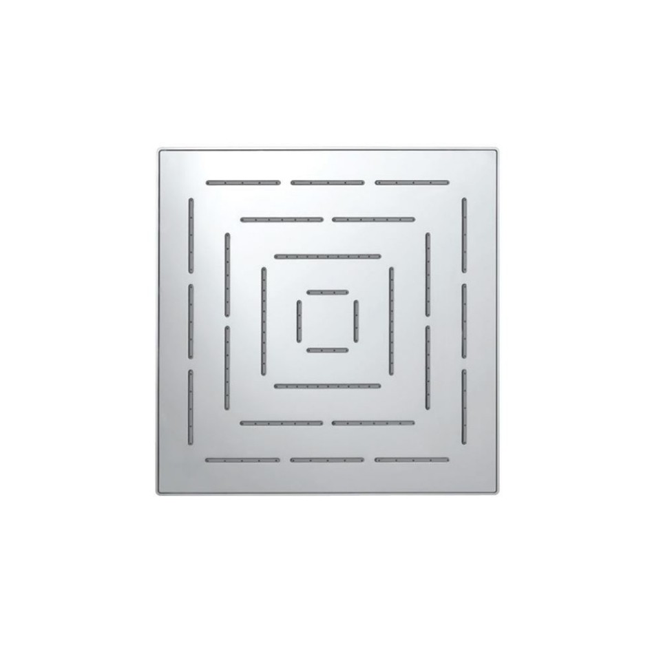 Jaquar Square Shape Maze Overhead Shower - Chrome