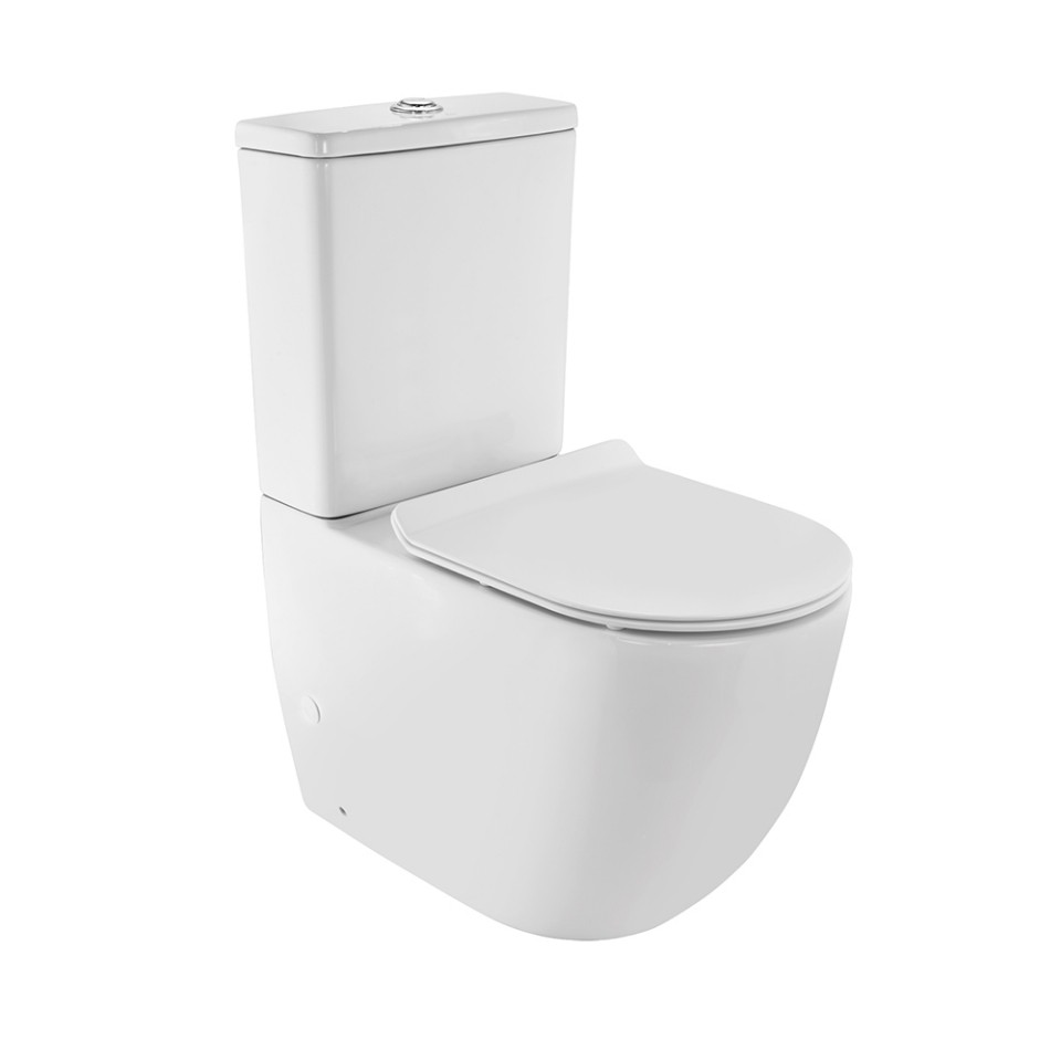 Jaquar Rimless Bowl With Cistern For Coupled WC