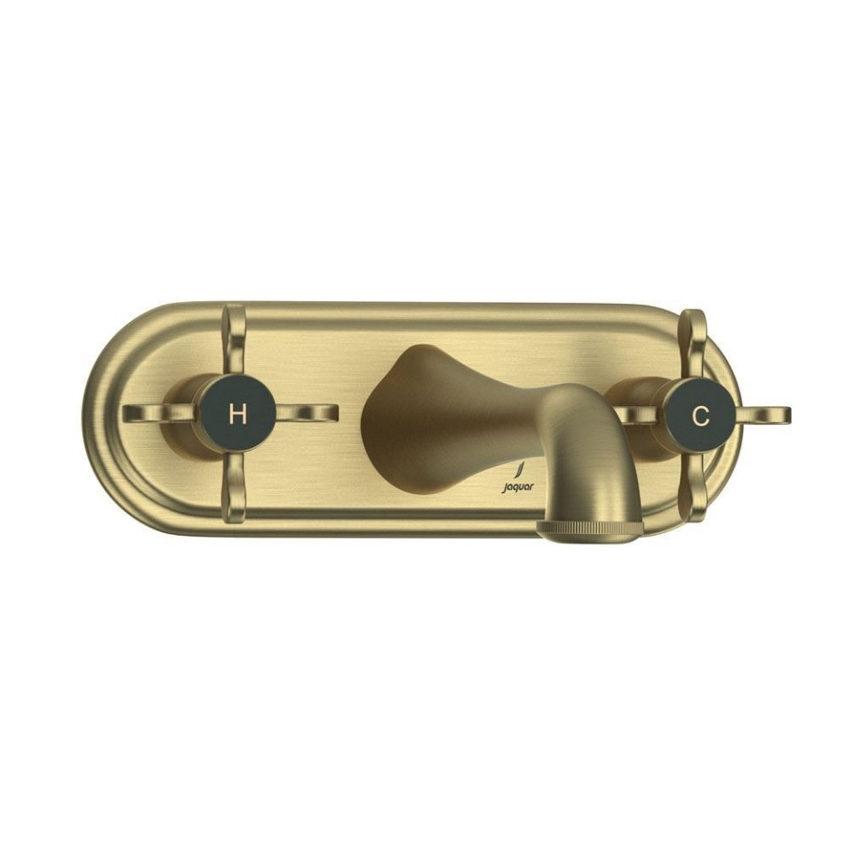Jaquar Built-in Two In-wall Stop Valves - Antique Bronze